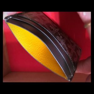 Goyard card holder